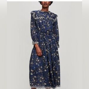 Isabel Marant Étoile Eina Floral Print maxi cotton dress Sz XL